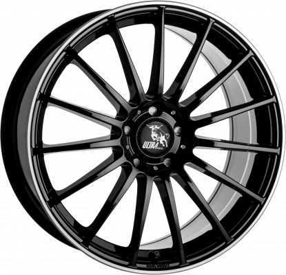 UA4 Speed Black rim polished