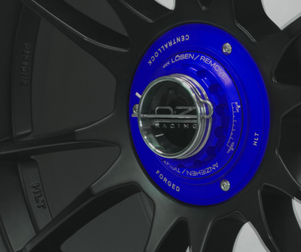 Centerlock Kit-V2 fr OZ Plate: blau / Nuts: blau