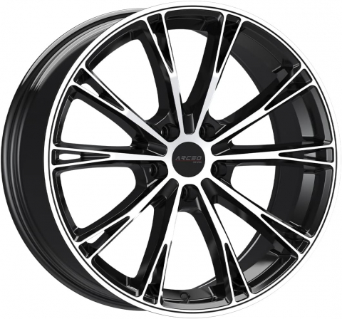 Arceo Wheels ASW01 Black Diamond