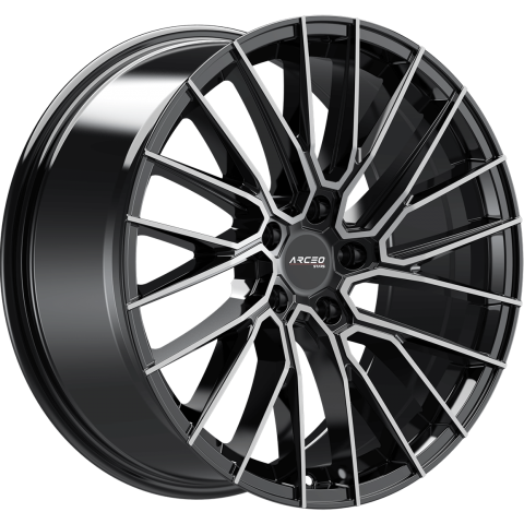 Arceo Wheels ASW02 Black Tinted