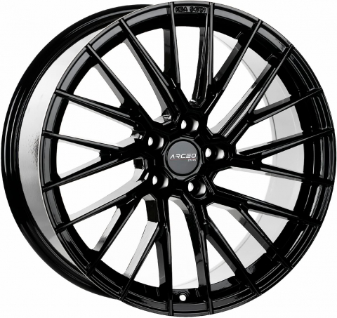 Arceo Wheels ASW02 Glossy Black