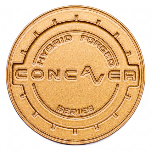 Concaver 3 Custom Finish Matt Gold