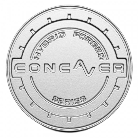 Concaver 2 Custom Finish Matt Silver