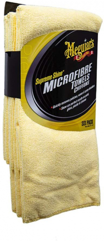 Meguiars Supreme Shine Microfibre - 6er Pack