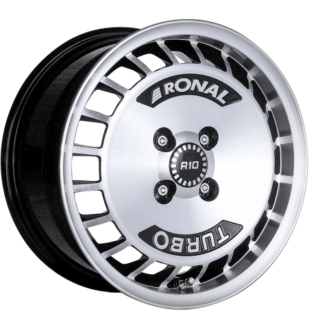 RONAL R10 schwarz poliert