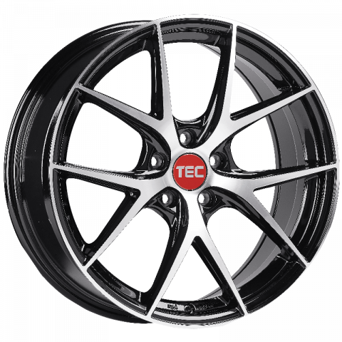 Tec SpeedWheels GT6 Evo Ultralight black polished