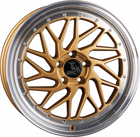 Ultra Wheels UA14 Spin Gold polished